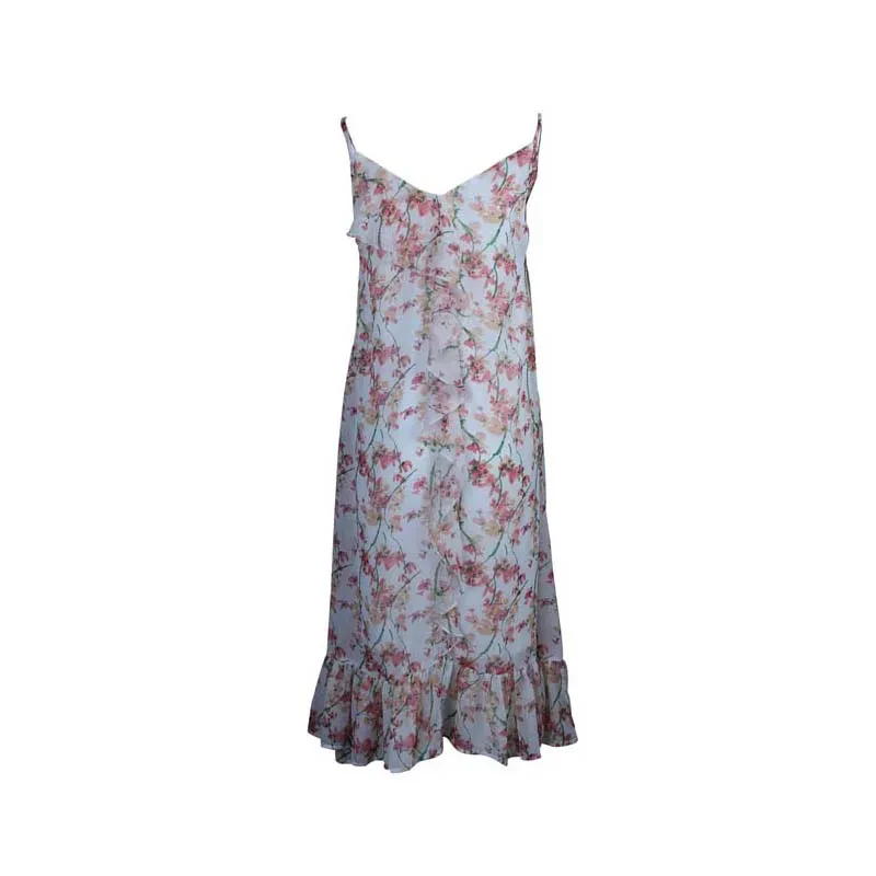 FLORAL SPAGHETTI STRAP DRESS